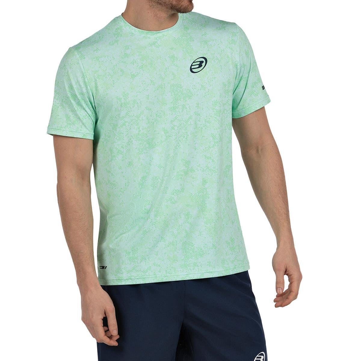 CAMISETA BULLPADEL MASAMA 047 VERDE ACIDO S 3/7