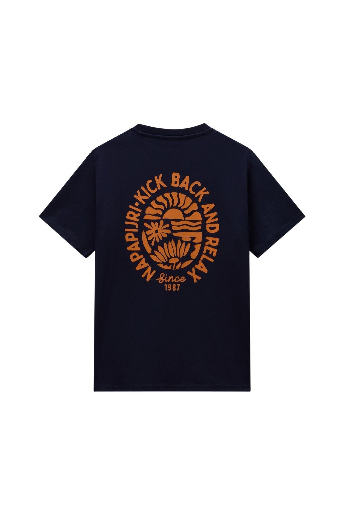 NAPAPAPIRI - T-shirt Sumi voor mannen - 100% katoen. 2/3