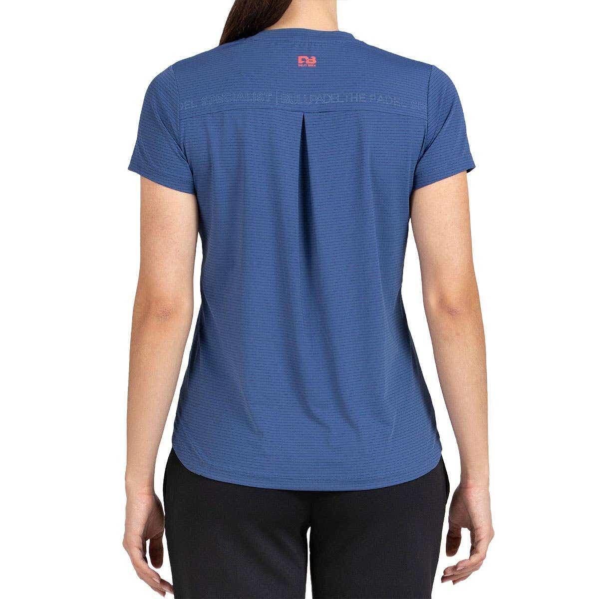 CAMISETA M/CORTA BULLPADEL CHAMUY CB17414000 AZUL SOMBRA MUJER S 4/4