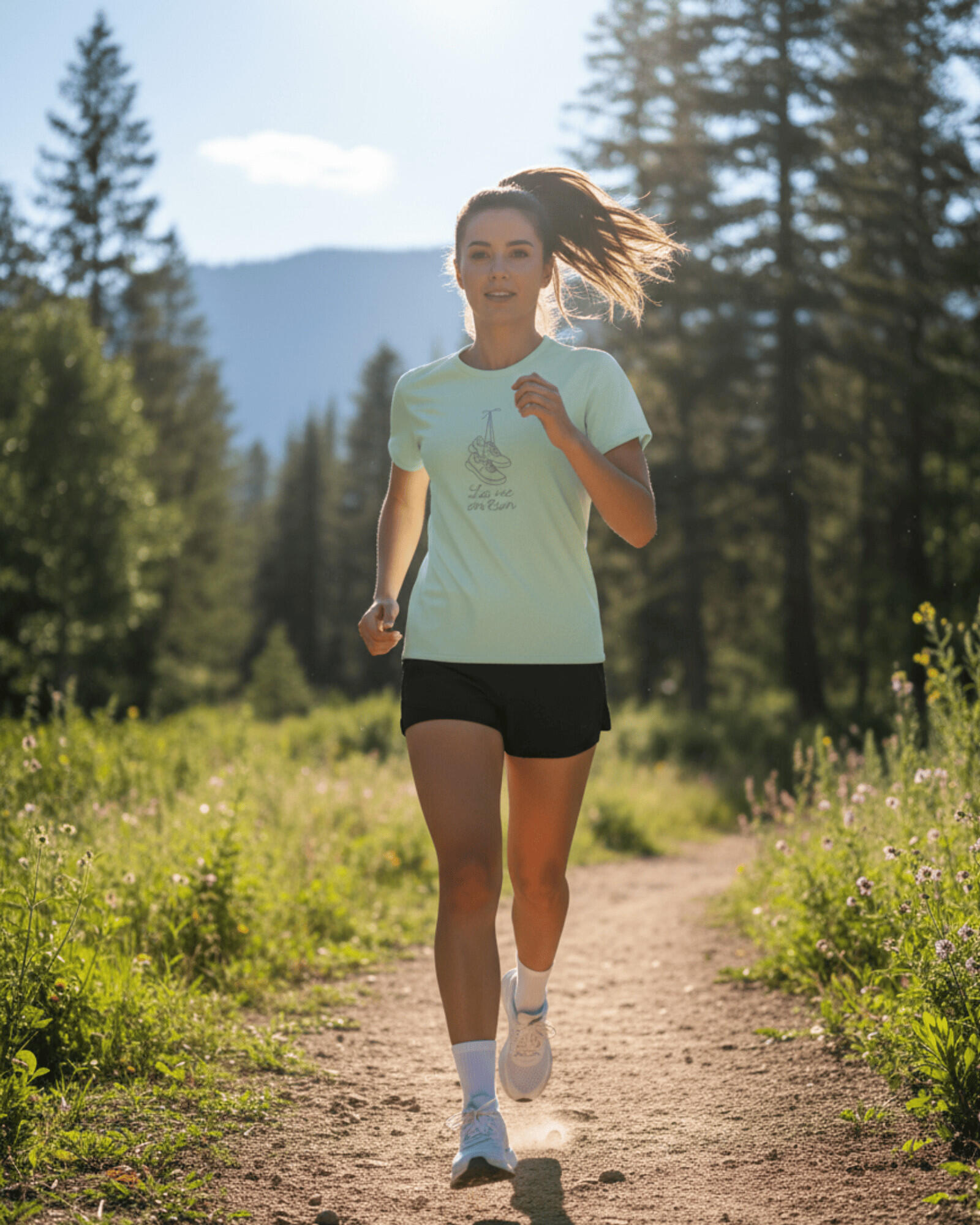 Hardloop T-shirt voor dames - LANA LA VIE EN RUN 2/6