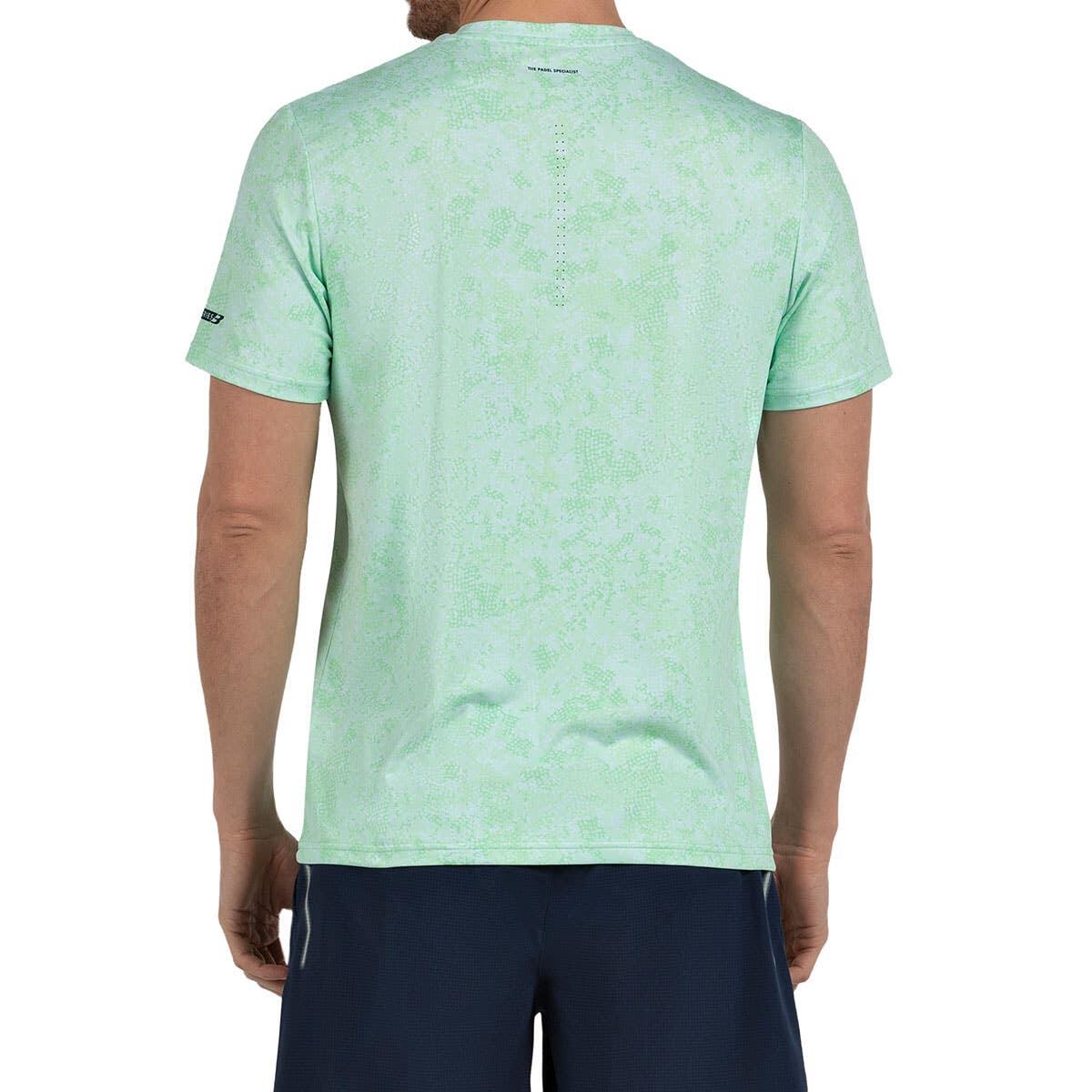 CAMISETA BULLPADEL MASAMA 047 VERDE ACIDO S 4/7