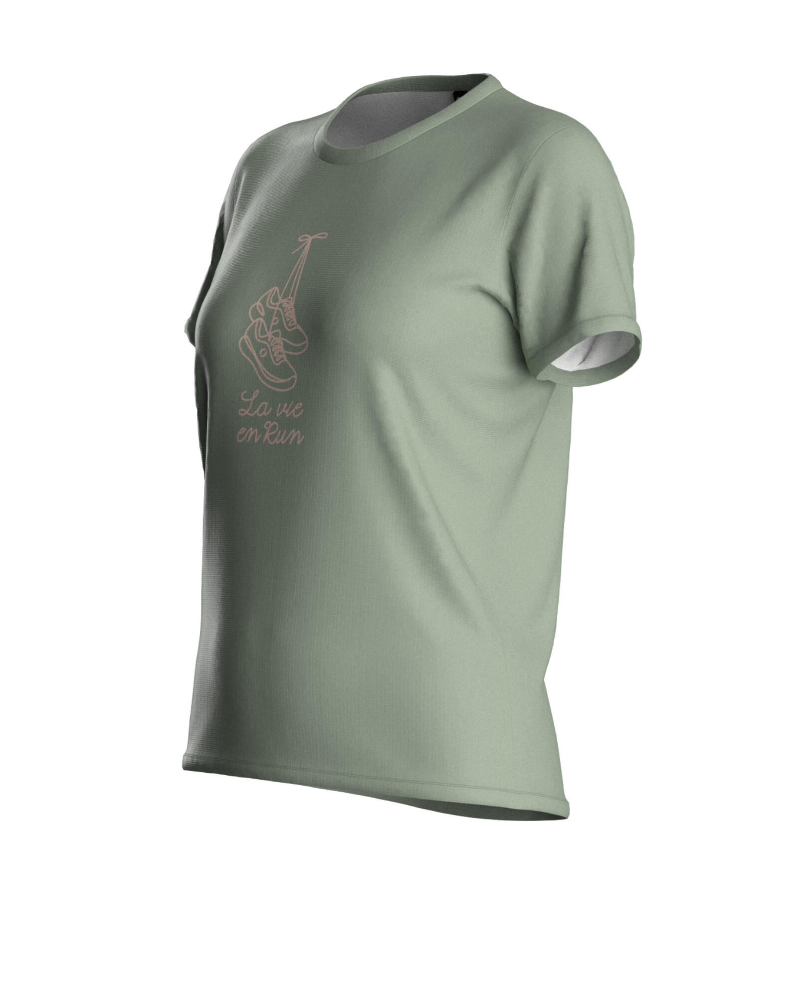 Hardloop T-shirt voor dames - LANA LA VIE EN RUN 3/6