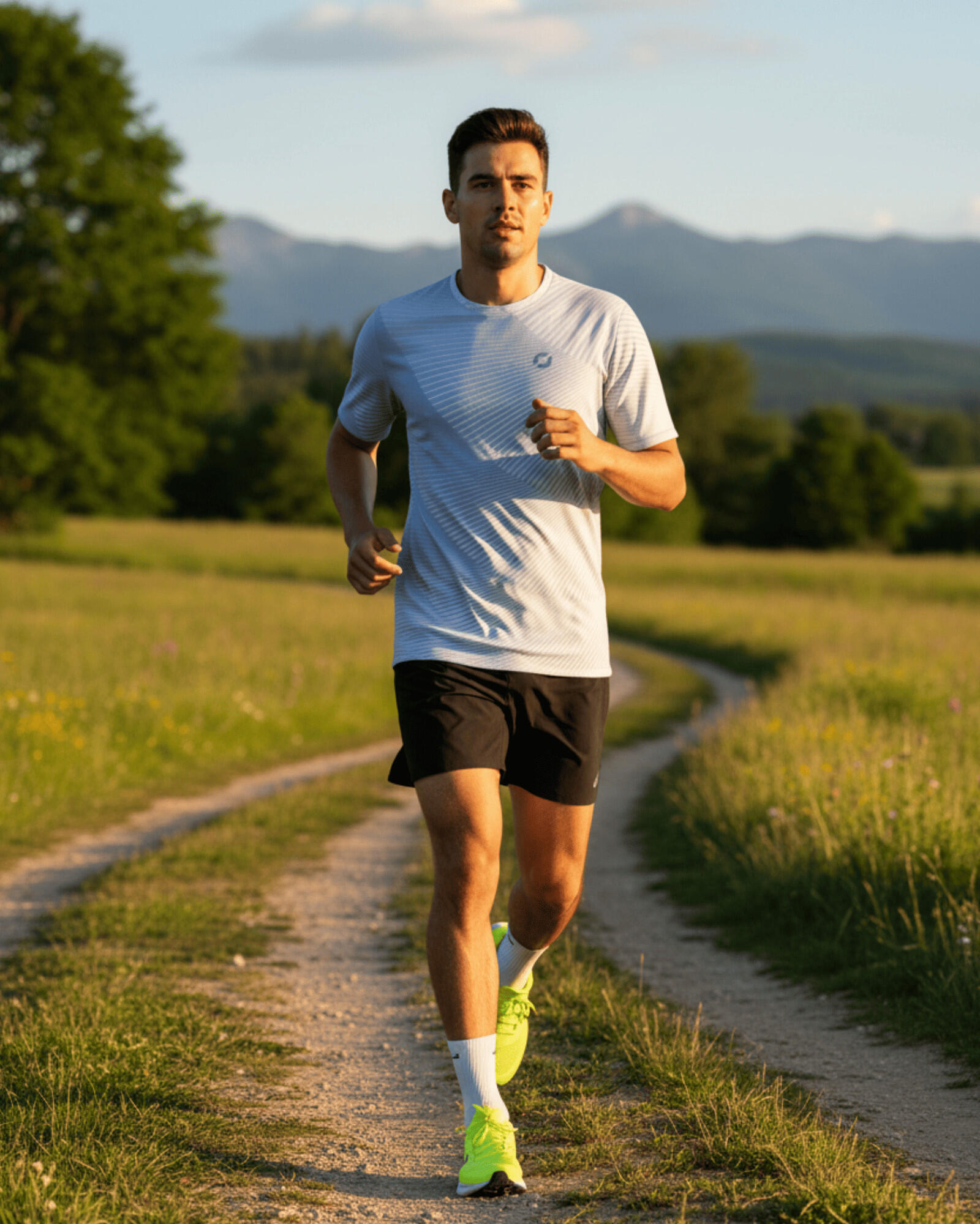 T-shirt running homme manches courtes - BERKO RADIANCE 2/6
