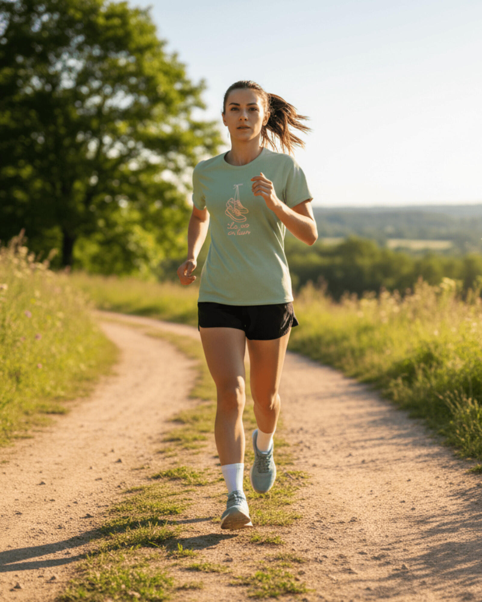 Hardloop T-shirt voor dames - LANA LA VIE EN RUN 2/6