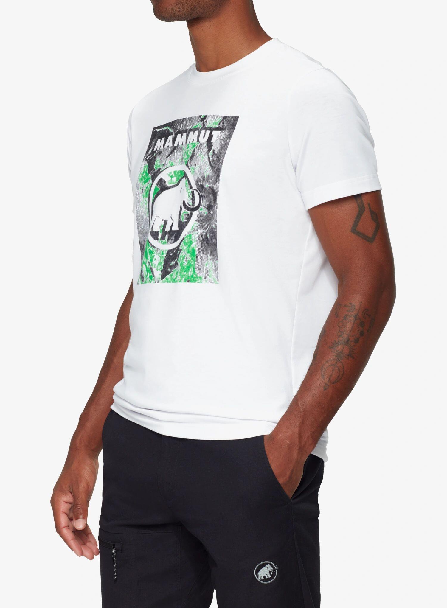 Koszulka z nadrukiem Mammut Trovat T-Shirt Mammut 3/4