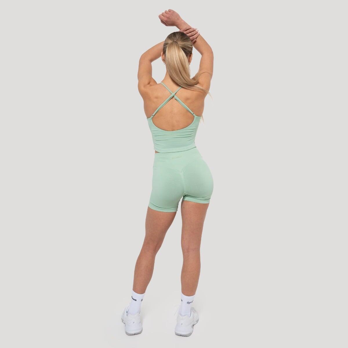 Canotta donna yoga slim verde Luma 5/7
