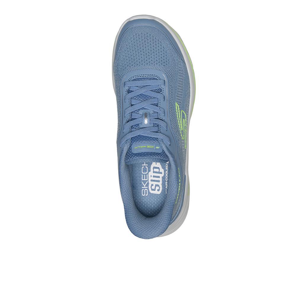 Zapatillas Sckechers Mujer Slip-ins: Go Walk 8 - Rylee Azul 3/4