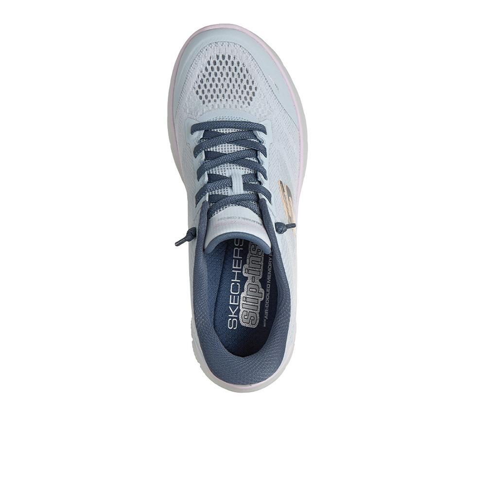 Zapatillas Sckechers Mujer Slip-ins: Skech-Air Summits Azul 3/4