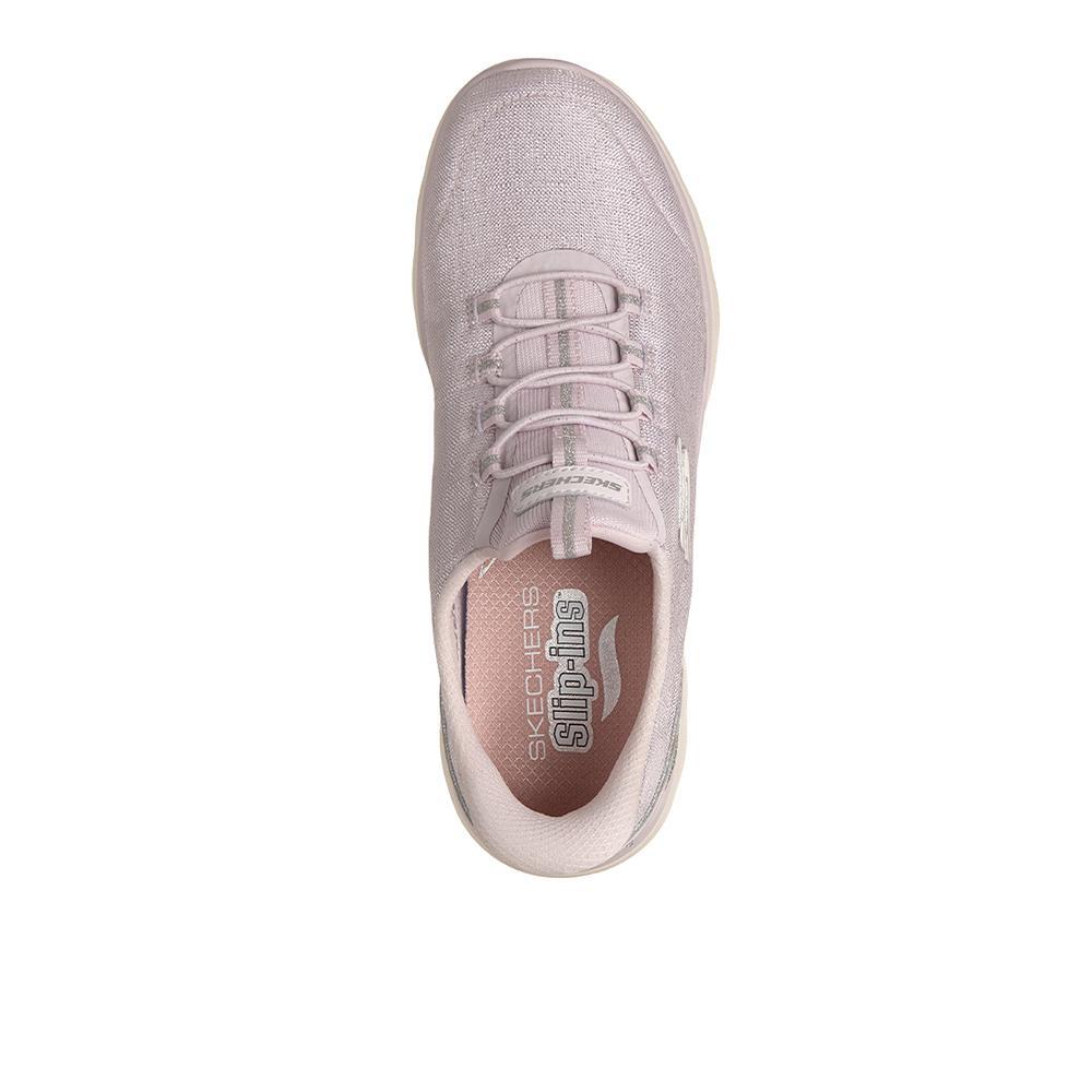 Sapatilhas Skechers Mulher Slip-ins: Arch Fit Summits - Diamond Grace Rosa 3/4