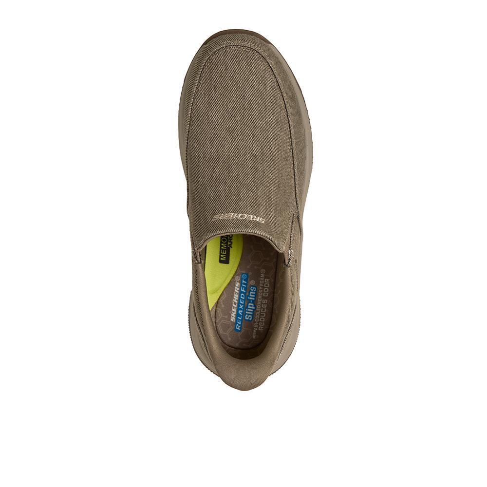 Zapatos Skechers Hombre Slip-ins Relaxed Fit: Meroe - Dayton Taupe 3/4