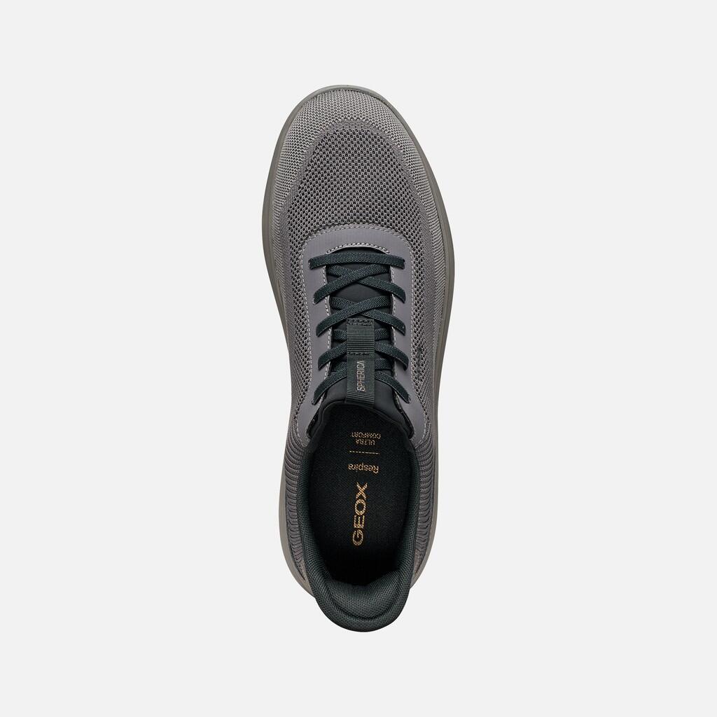 Baskets Homme U SPHERICA PLUS Anthracite/Gris Clair 6/7