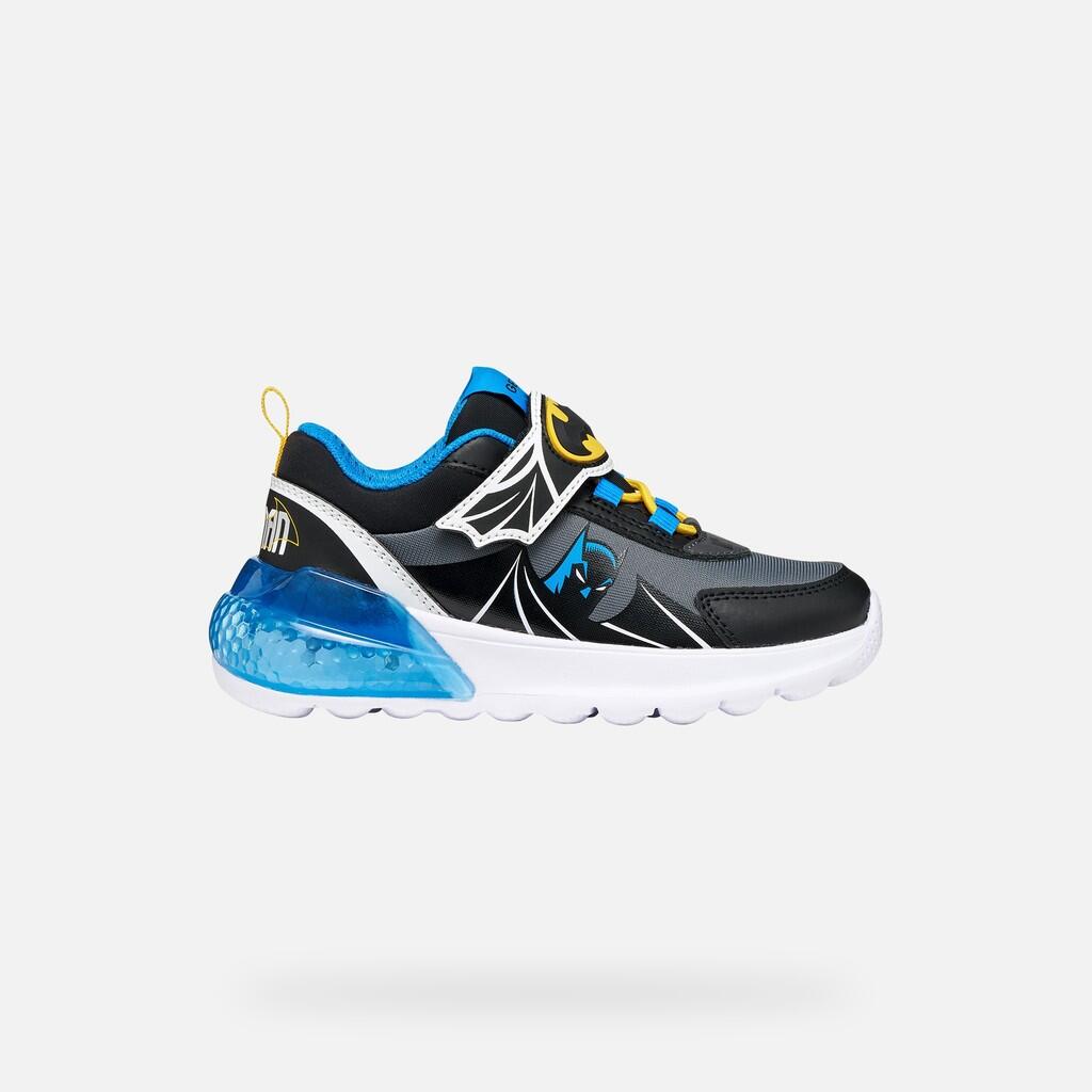 Baskets Garçon ACTIVART ILLUMINUS BOY Noir/Bleu Ciel 2/7