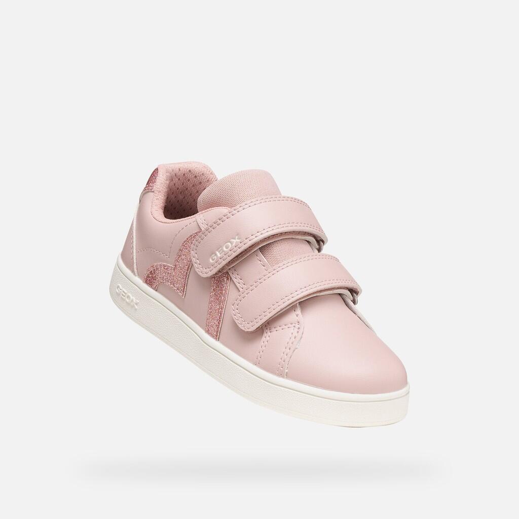 Baskets Fille J ECLYPER GIRL Rose Clair 5/7