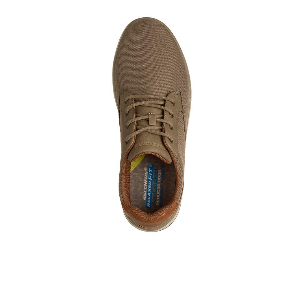 Zapatos Skechers Hombre Relaxed Fit: Garlan - Fitz Taupe 3/4