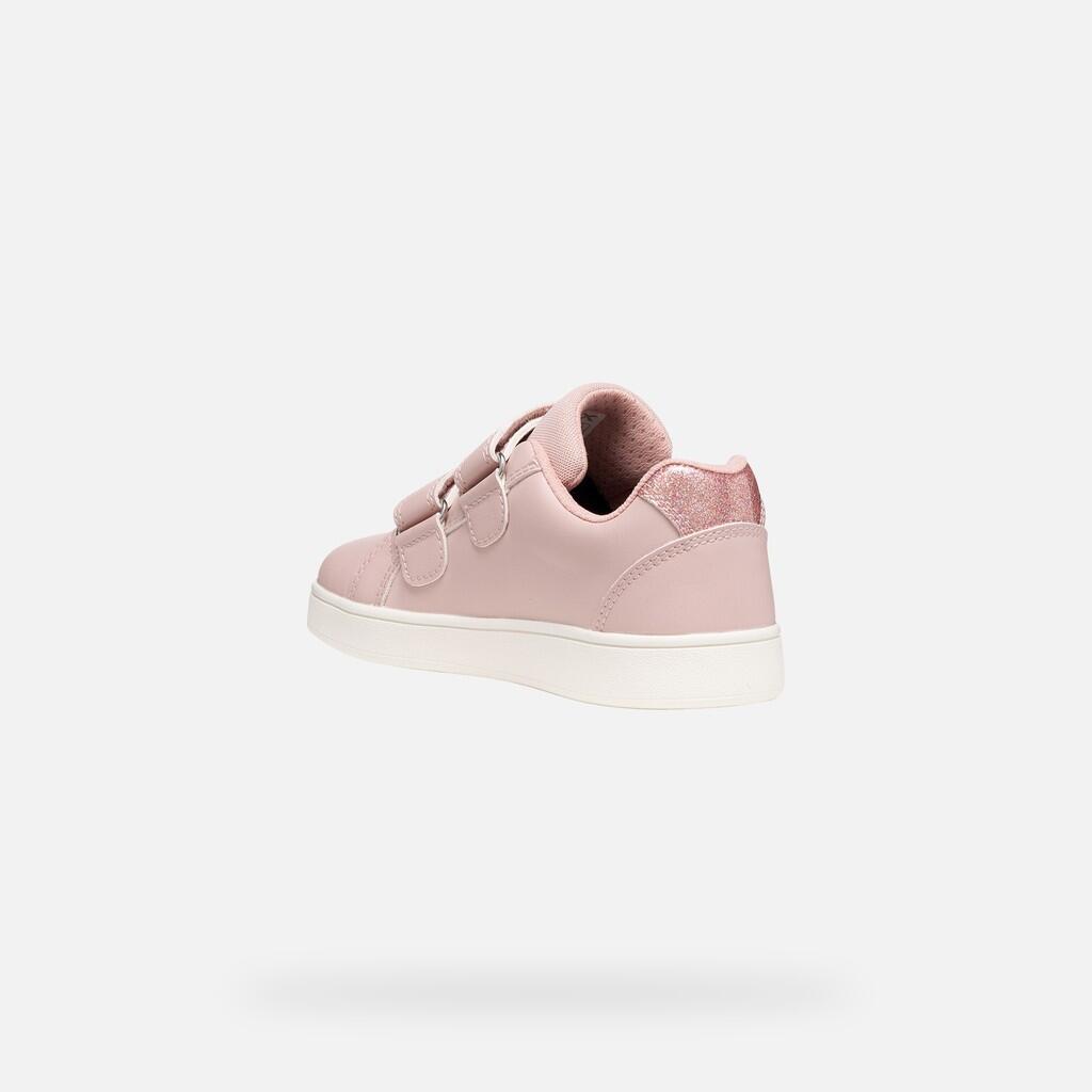 Baskets Fille J ECLYPER GIRL Rose Clair 4/7