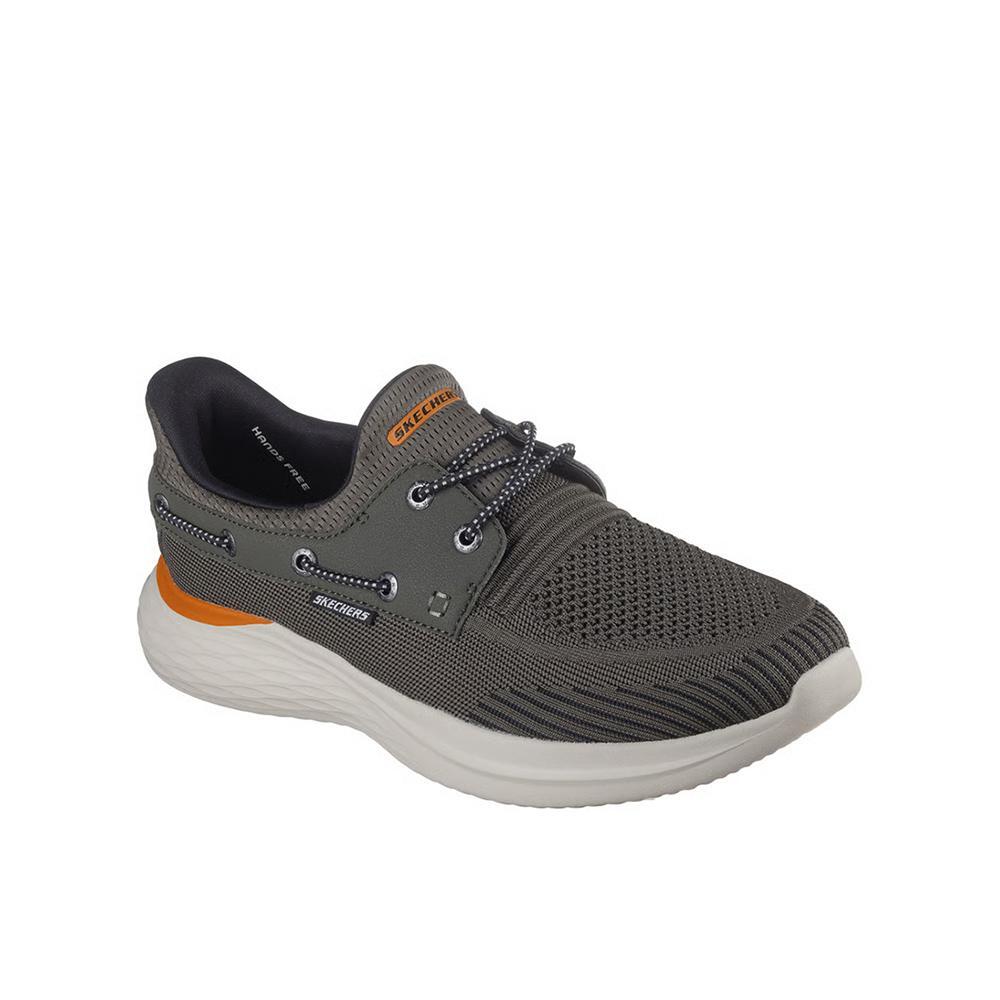 Zapatillas Skechers Hombre Slip-ins: Relaxed Fit: Lawson - Parasail Gris 2/4