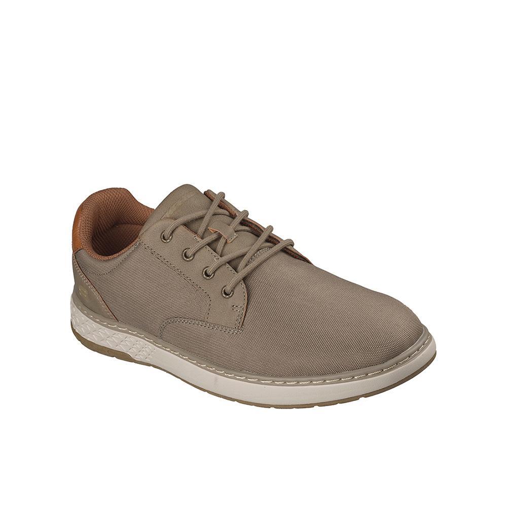 Zapatos Skechers Hombre Relaxed Fit: Garlan - Fitz Taupe 2/4