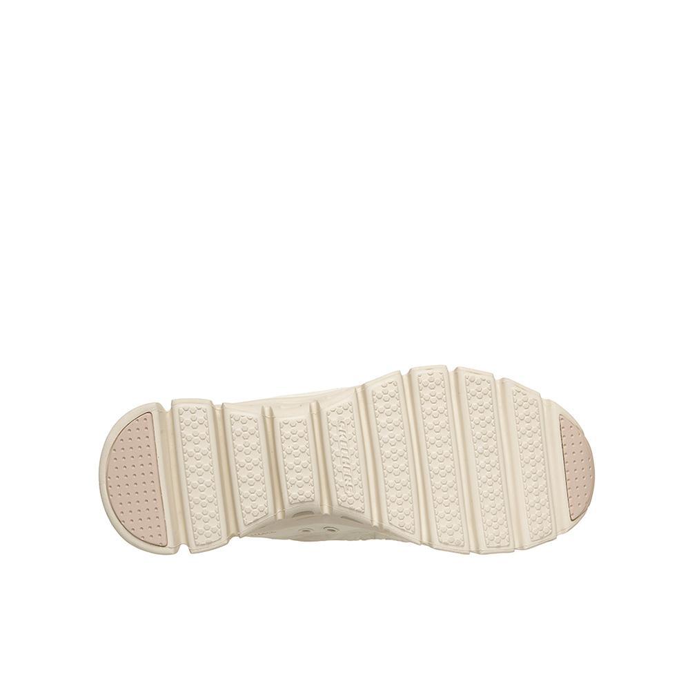 Zapatillas Sckechers Mujer Slip-ins: Glide-Step - Cozy Fit: At Ease Blanco 4/4