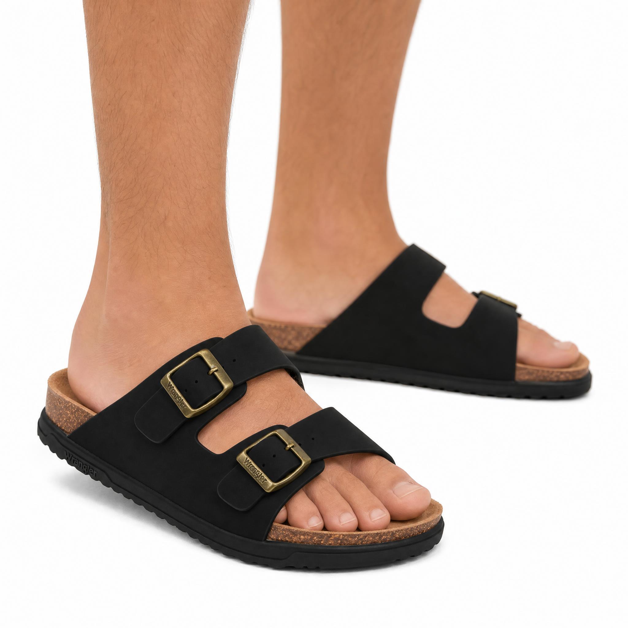 Klapki męskie sportowe Wrangler BELVILLE SLIDER MEN LOW 1/5