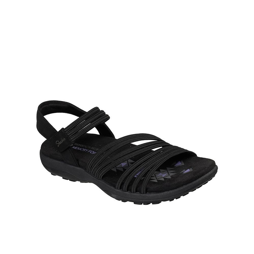 Sandalias Sckechers Mujer Reggae Slim - Coffee Run Negro 2/4