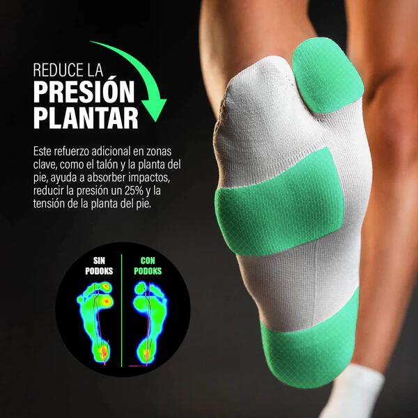Calcetines Biomecánicos Running Blanco 4/6