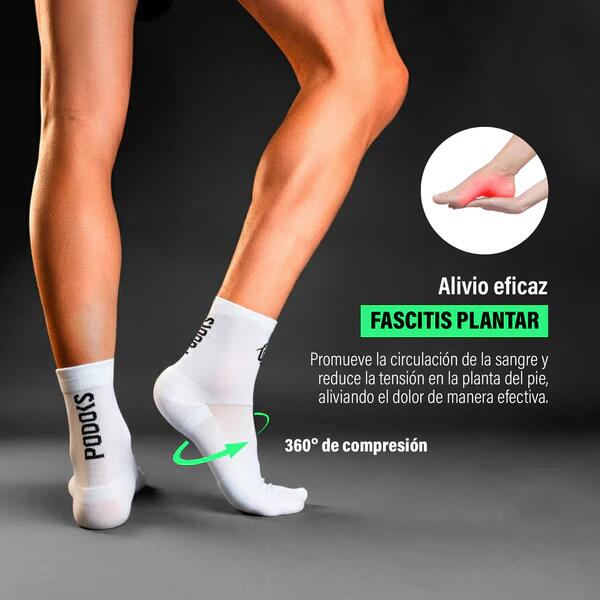 Calcetines Biomecánicos Running Blanco 6/6