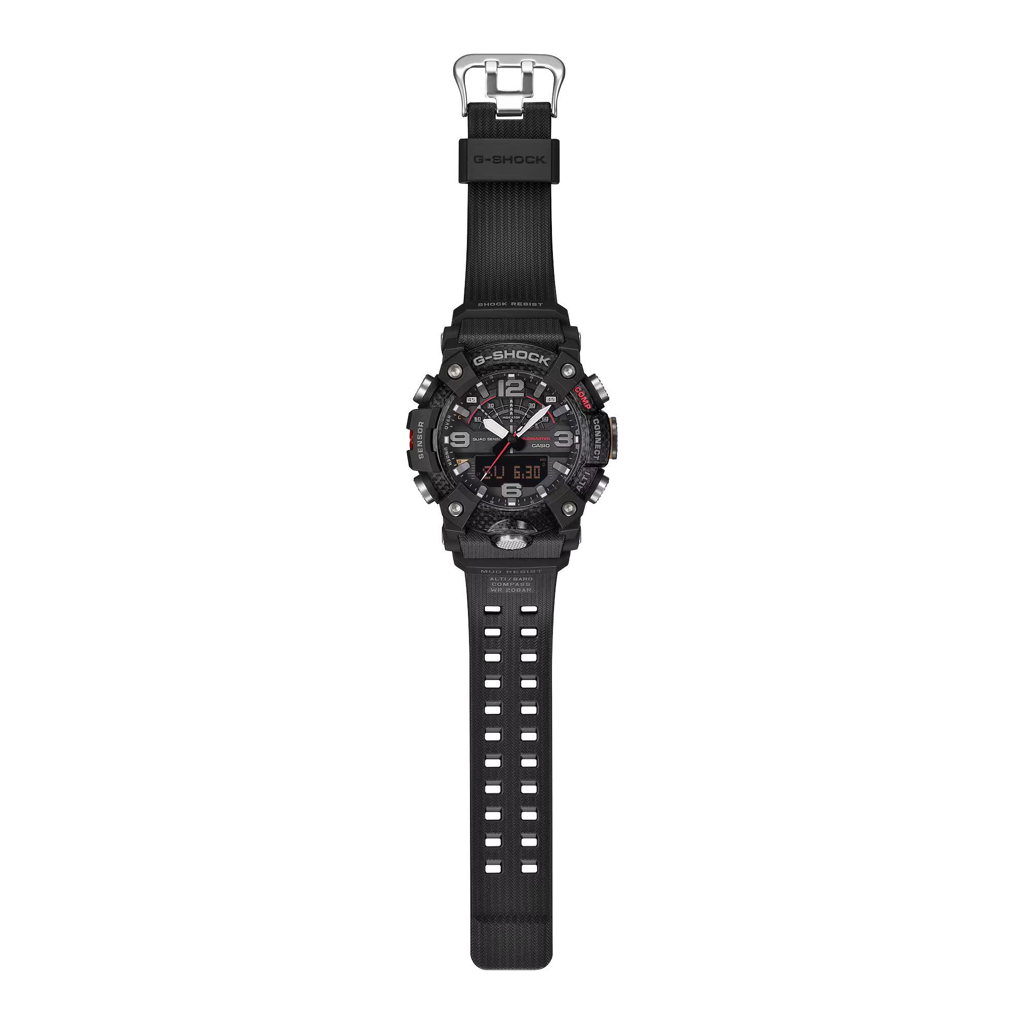Casio Analoog En Digitaal  Horloge Zwart/Zwart GG-B100X-1AER 3/6
