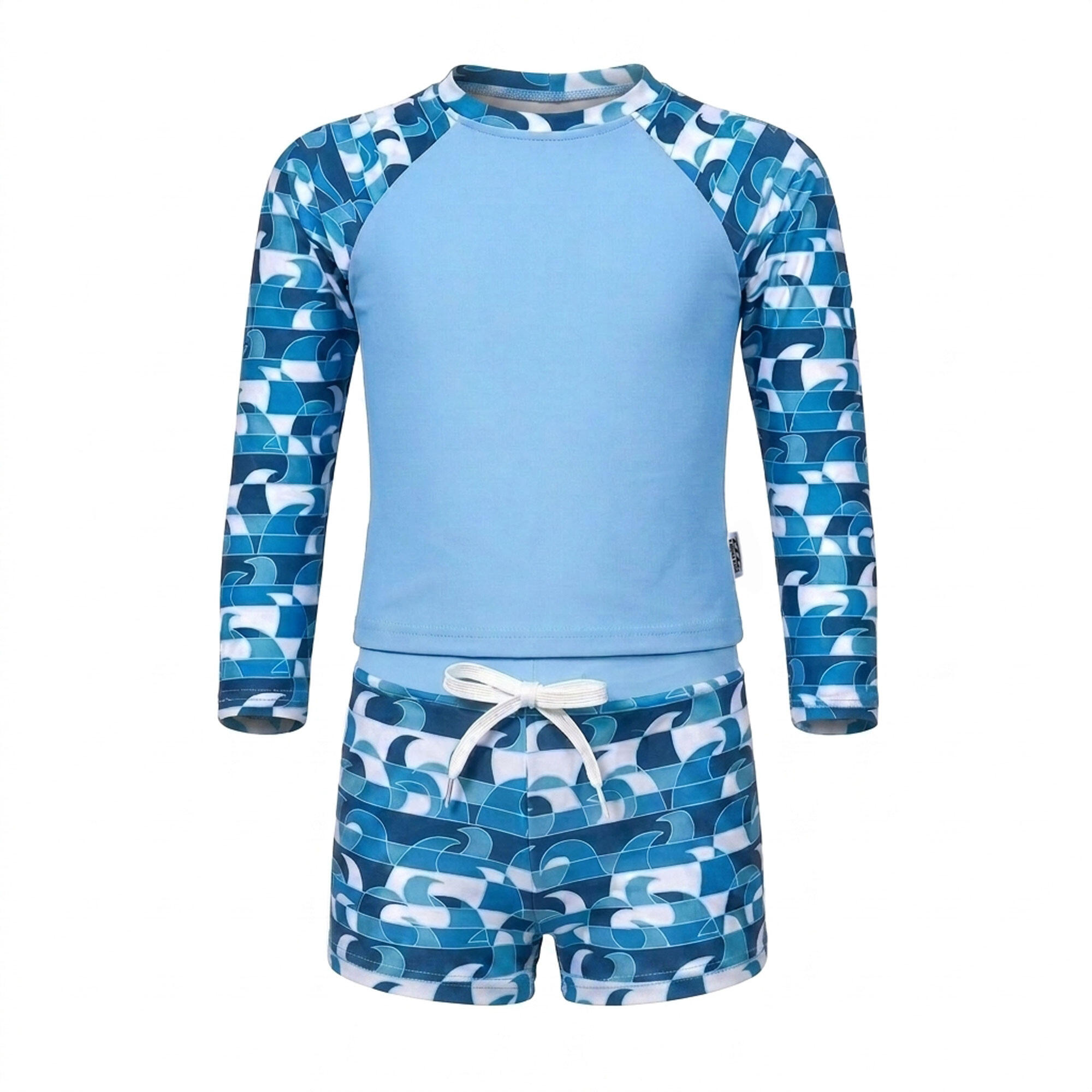 Junge, Rashguard & Shorts Set, UPF 50+ Sonnenschutz, Zephyr Swell 3/6