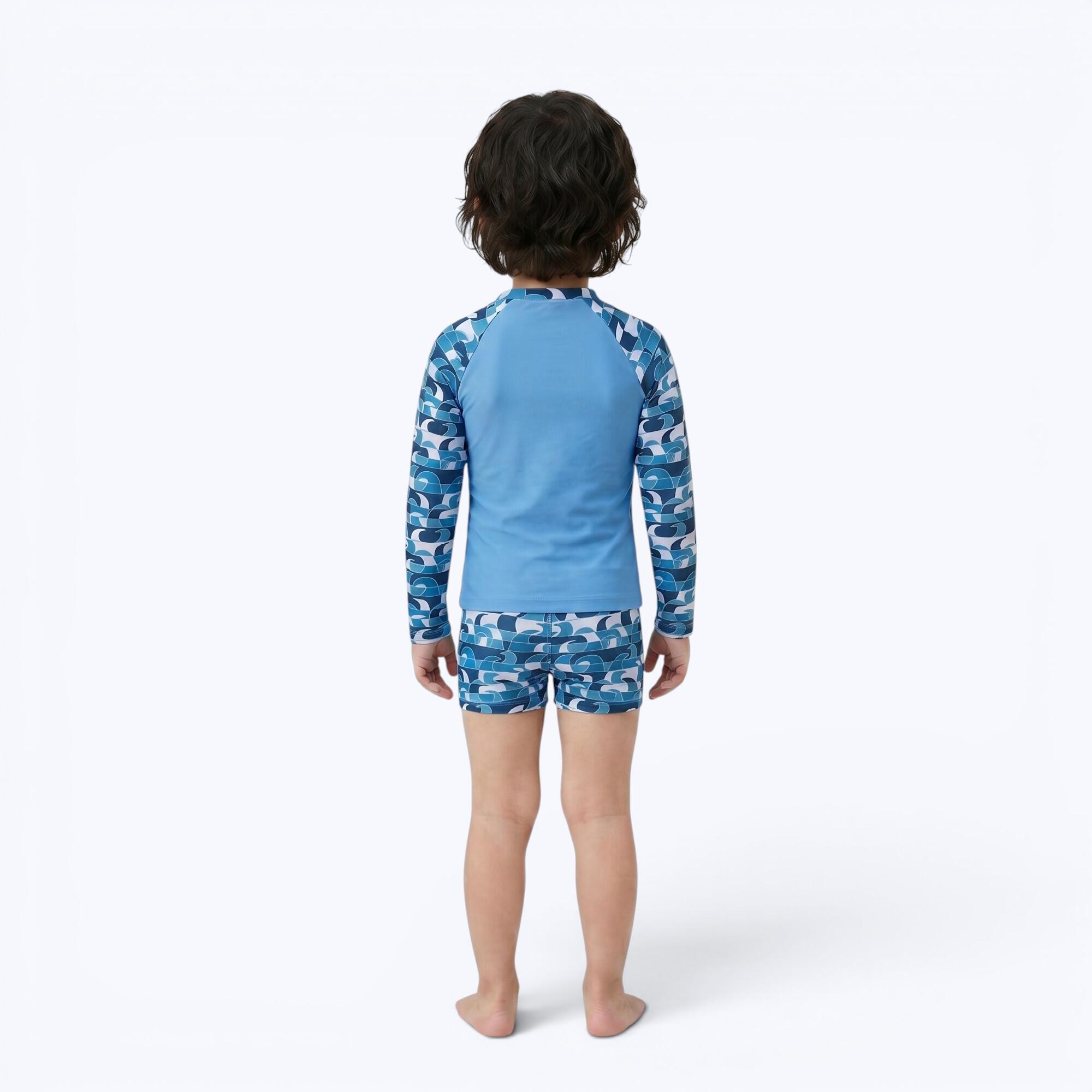 Junge, Rashguard & Shorts Set, UPF 50+ Sonnenschutz, Zephyr Swell 2/6