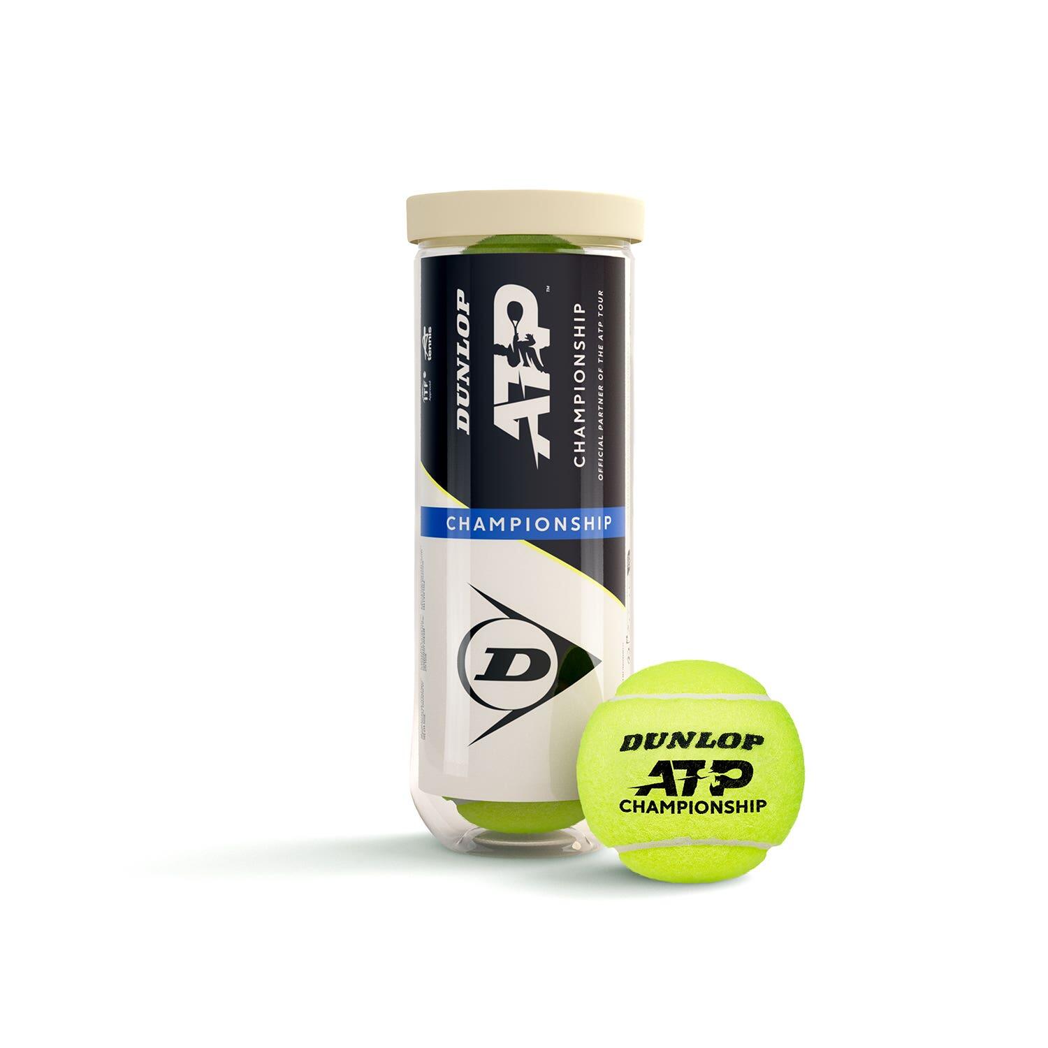 Pallina da tennis Dunlop ATP Championship (x3) 2/2