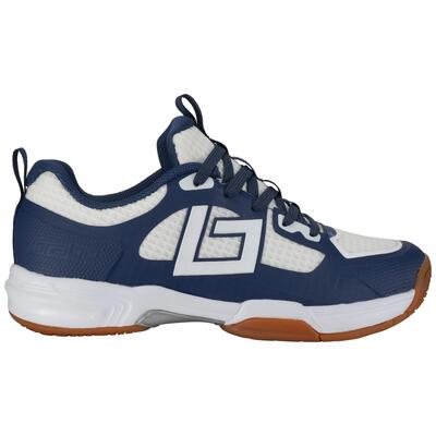 Brabo tribute junior indoor hockeyschoenen navy/white