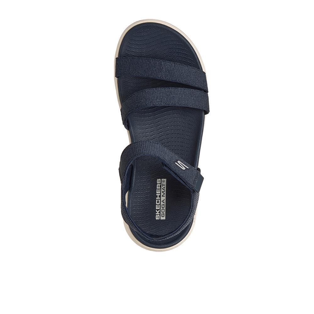Sandalias Sckechers Mujer GO WALK® Flex Sandal - Victoria Azul 3/4