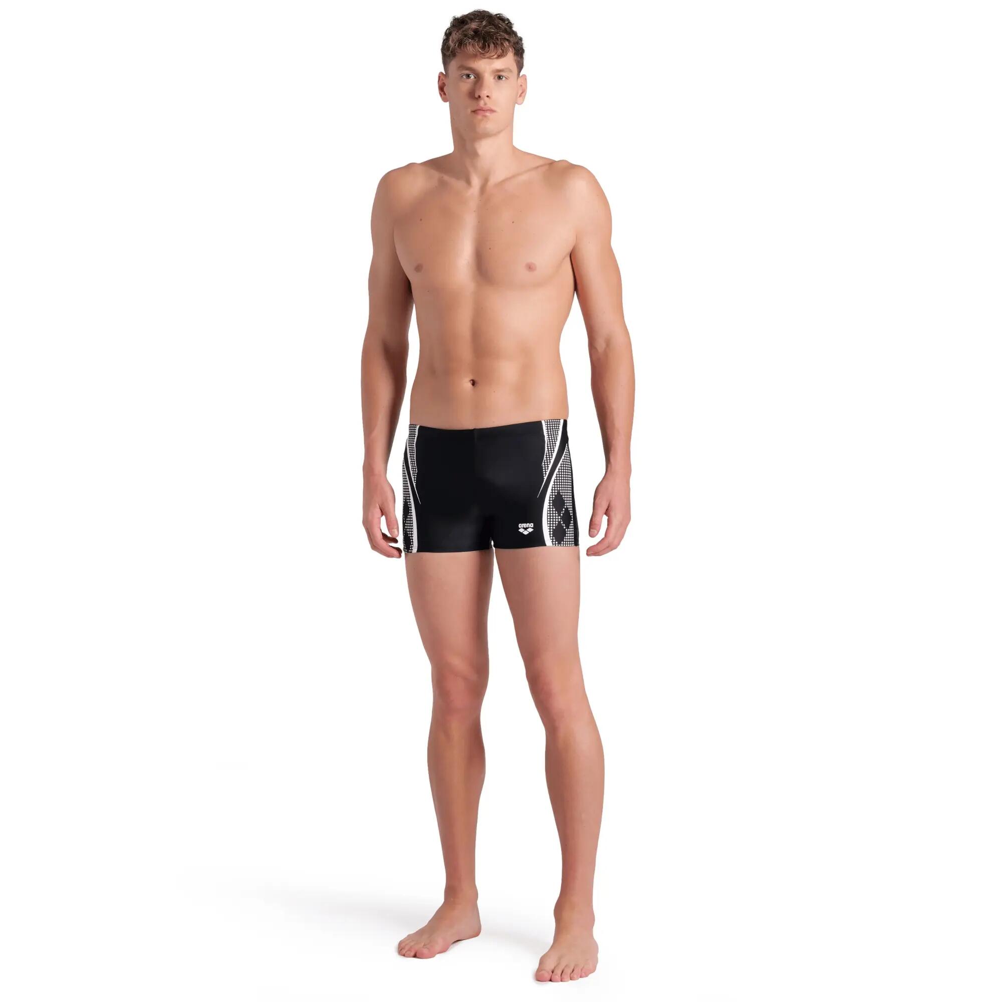 arena Graphic Shorts Badehose für Herren chlorbeständig 6/13