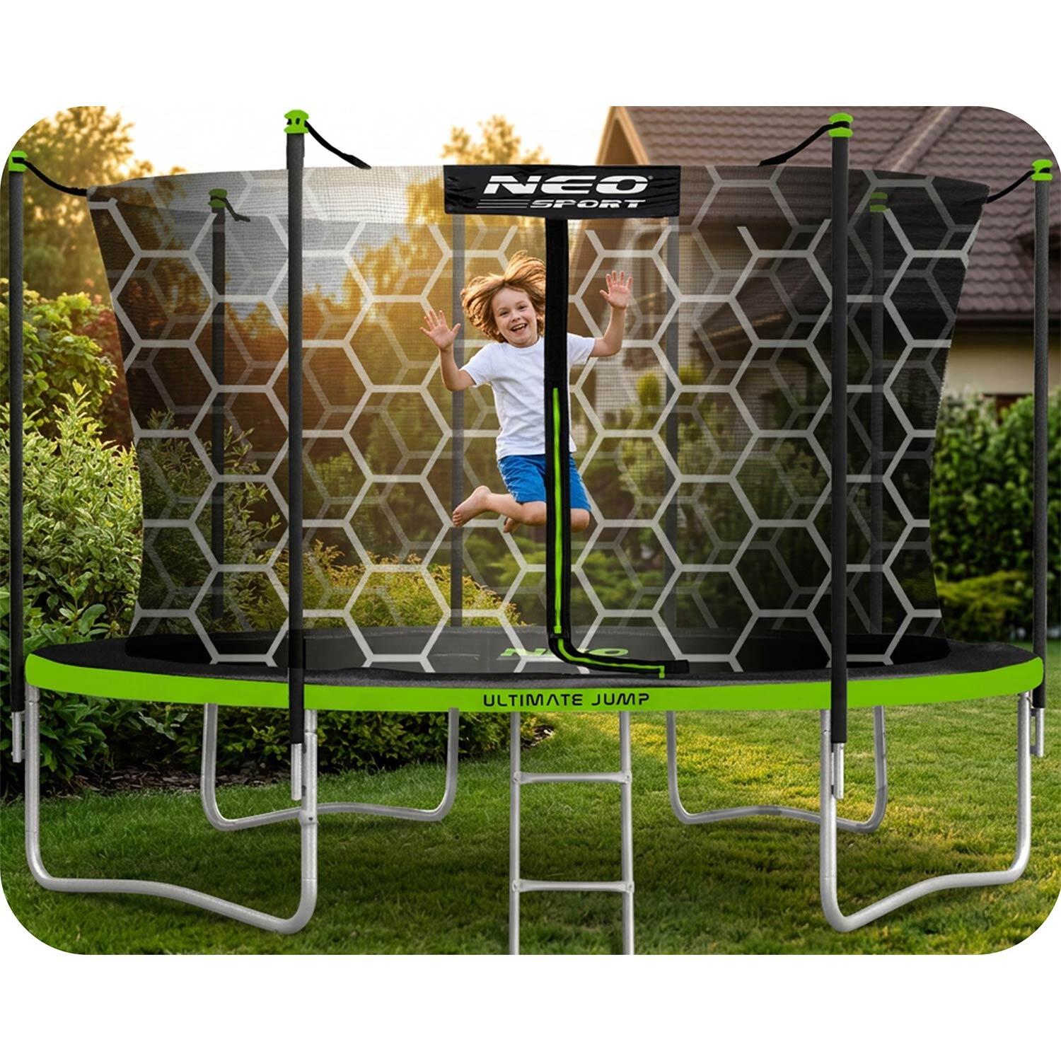 Siatka do trampoliny Neo-sport wewnętrzna 13ft 404 cm 6/7