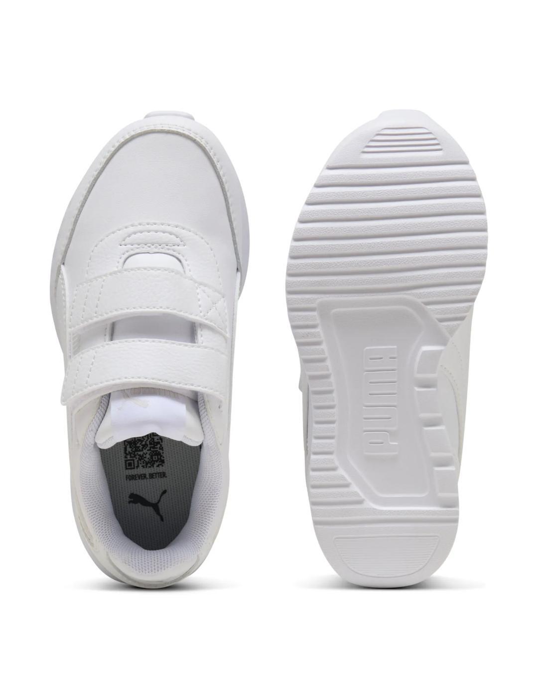 Zapatillas para Niño Puma  Blanco 4/6