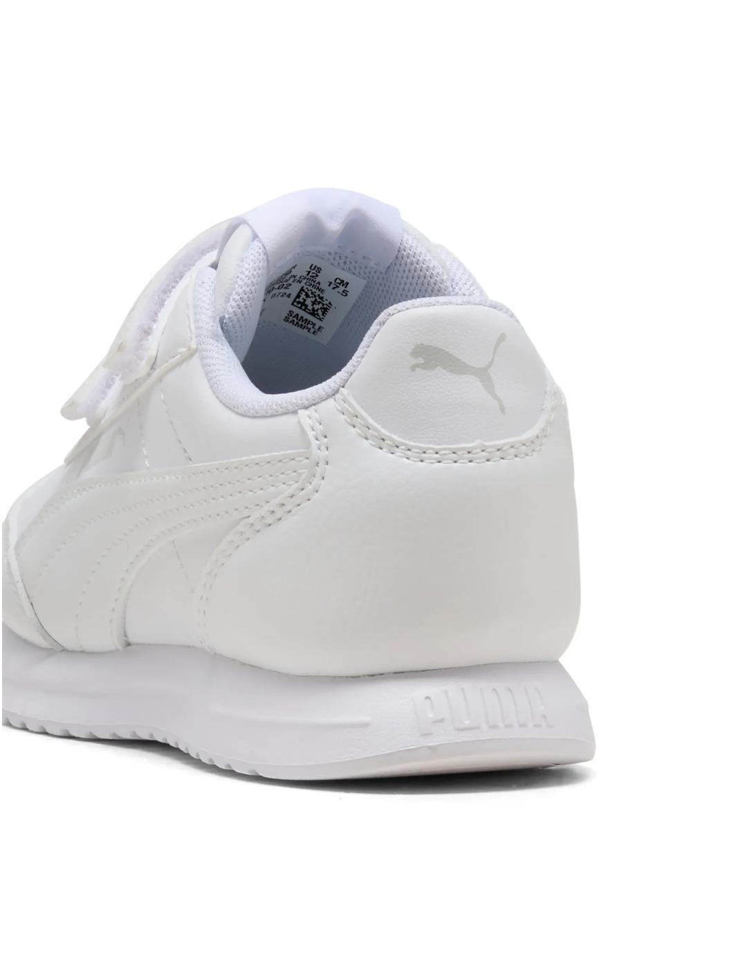 Zapatillas para Niño Puma  Blanco 6/6