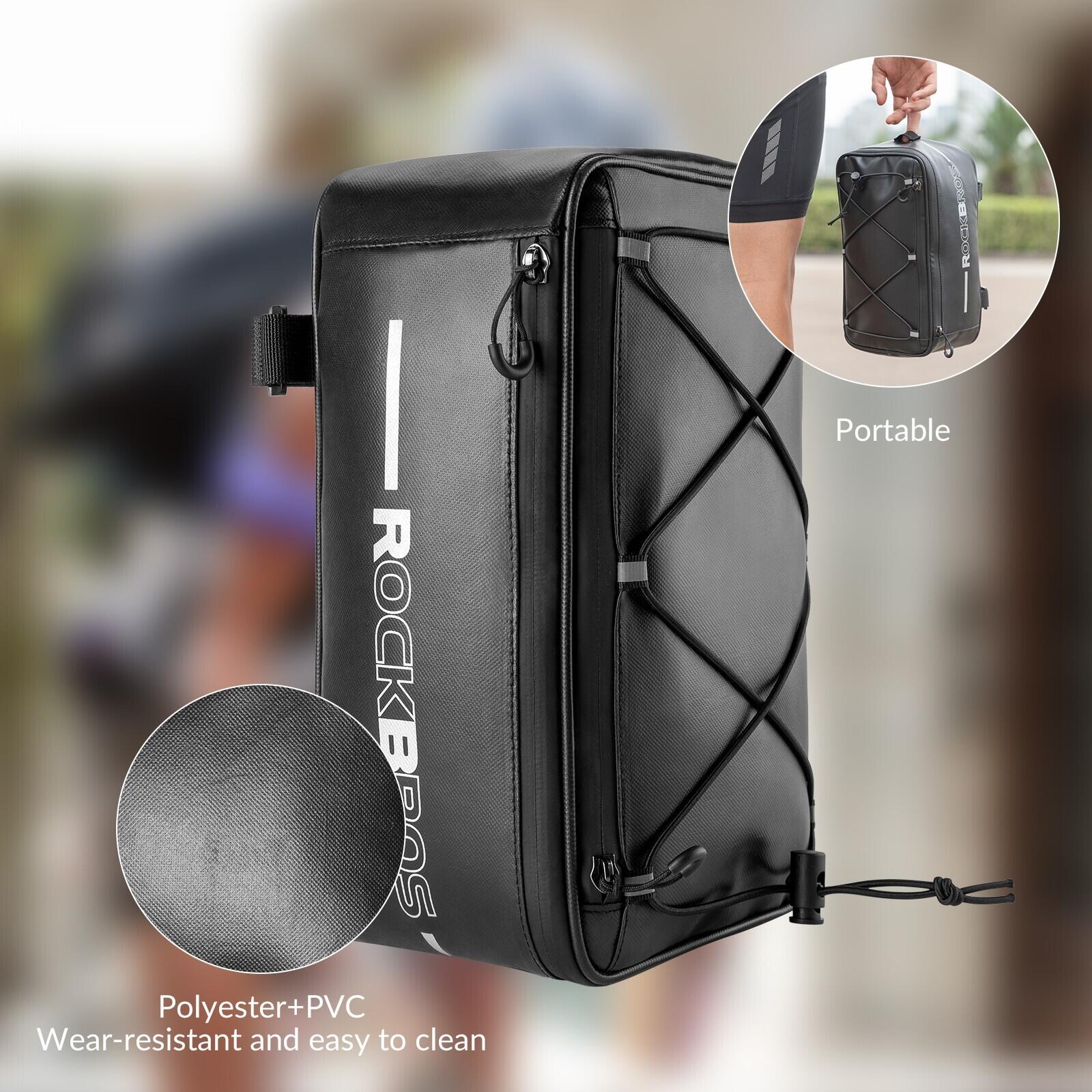 ROCKBROS Gepäckträger Tasche Wasserdicht Reisekoffer 4/7