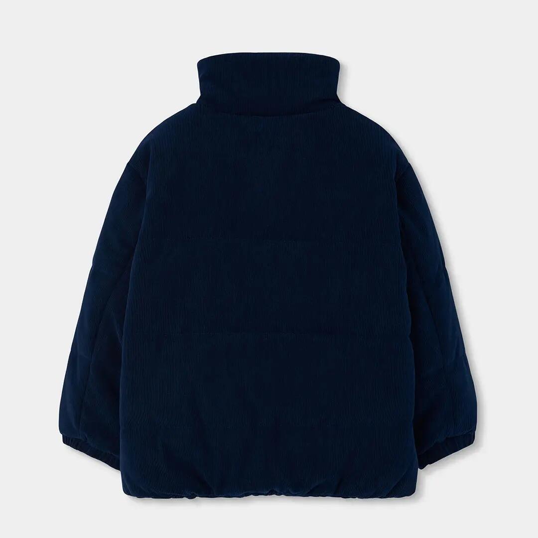 Parka pana niño azul marino con cremallera 2/4