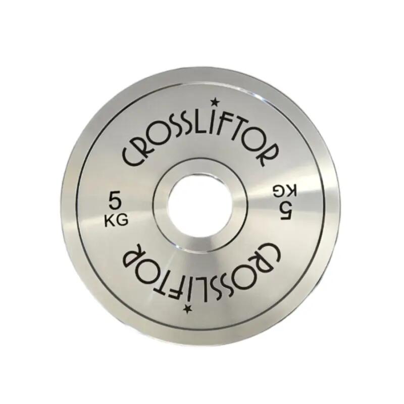 CrossLiftor Disco de Powerlifting Hard Chrome - 5 kg - Unidad 2/3