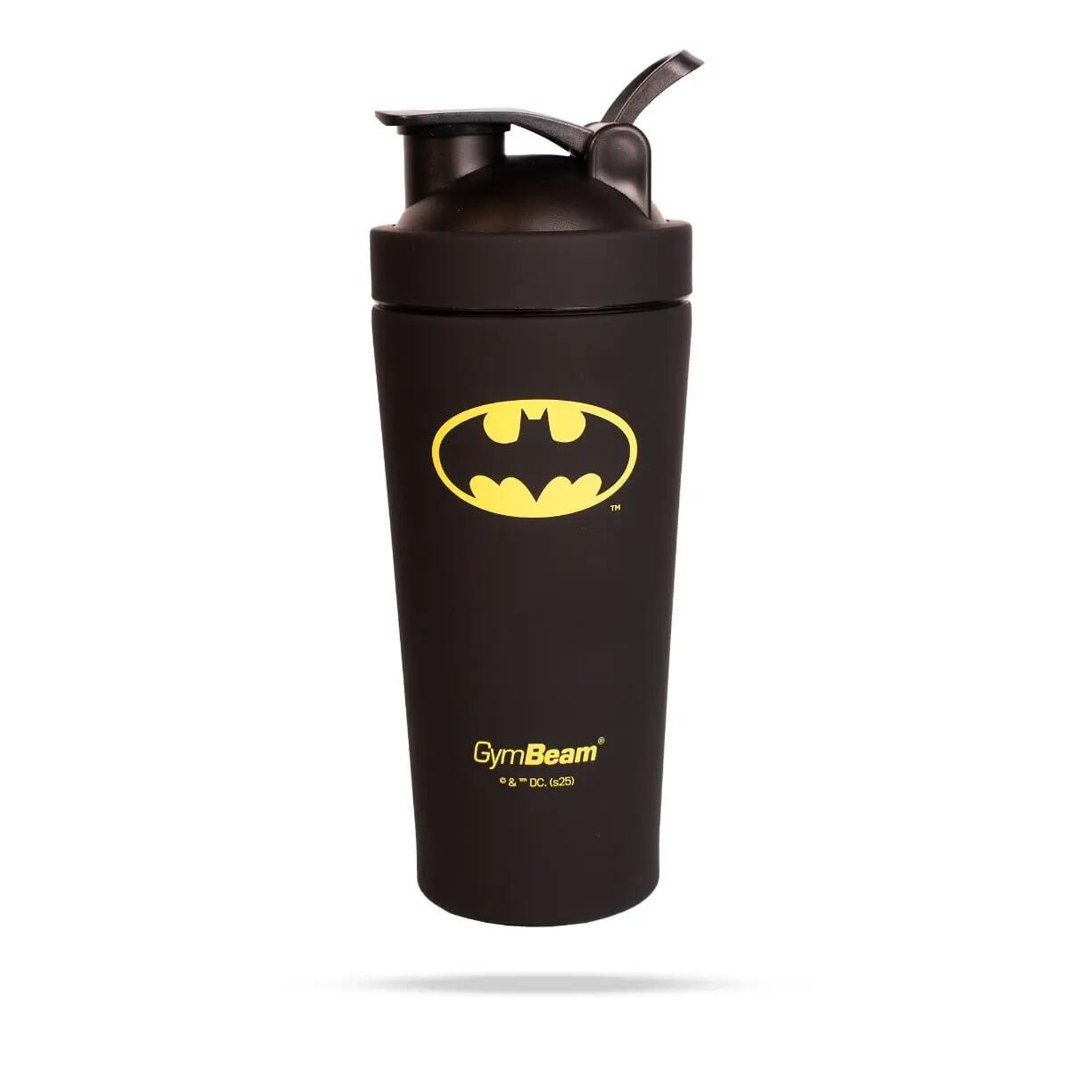 GYMBEAM Šejkr fitness nerezový 750 ml Batman™ Steel