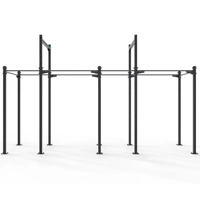 Cage Tank Muscle Up 4 corsie - acciaio 80 x 80 mm, 11 barre regolabili 5/5