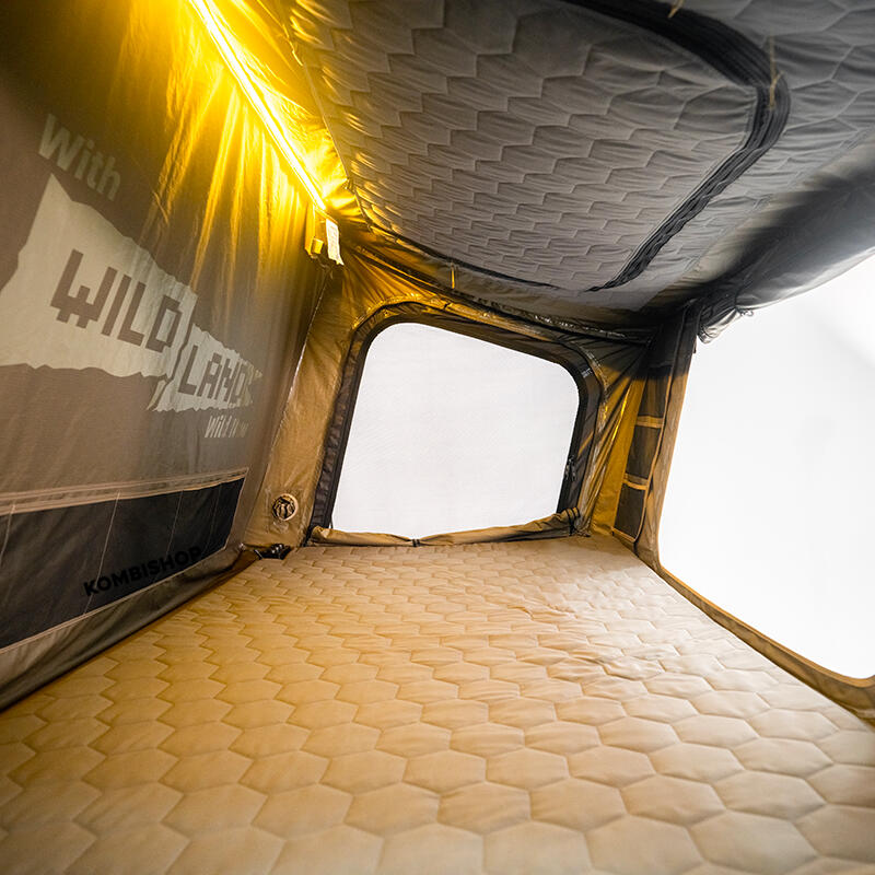Tente de toit coque alu 2 pers. Desert Cruiser V2 130 3/7