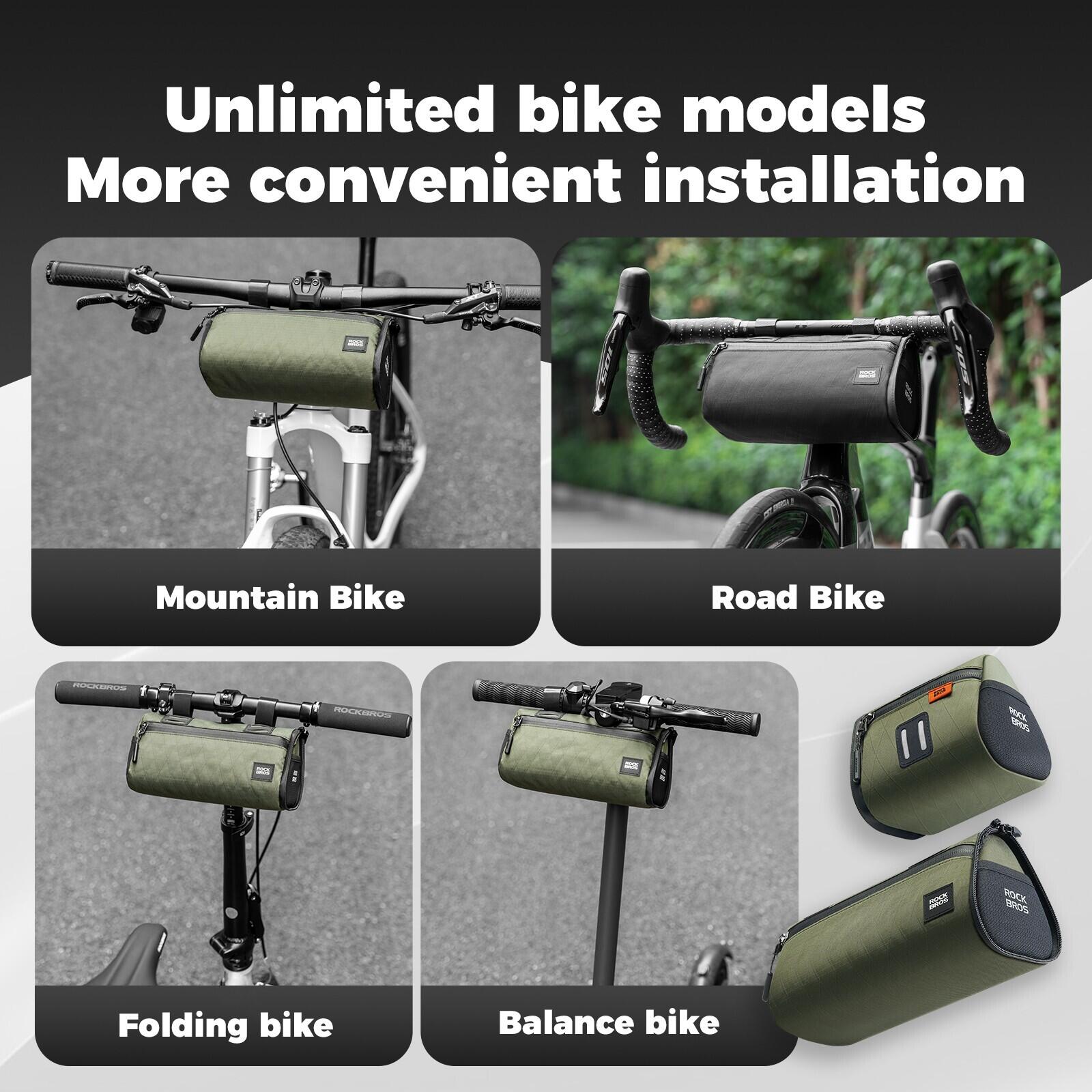 ROCKBROS 2 IN 1 Fahrradtasche Doppeltasche 3/7