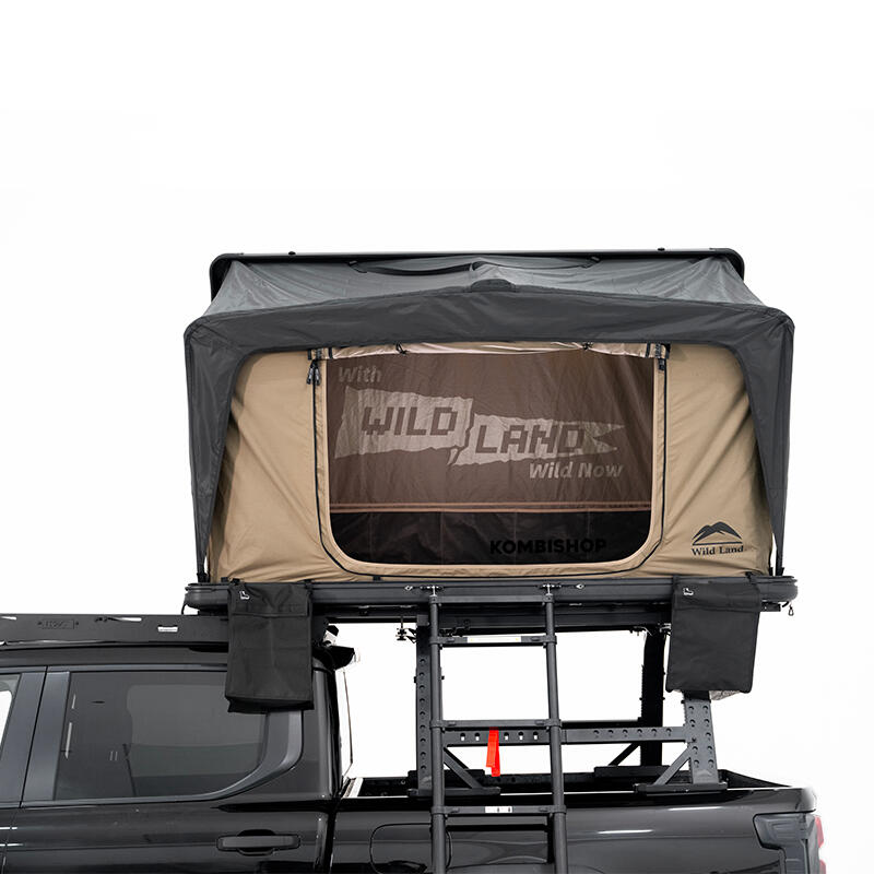 Tente de toit coque alu 2 pers. Desert Cruiser V2 130 4/7