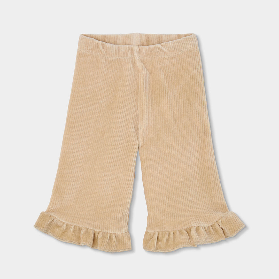 Conjunto punto bebé niña rosa bordado de zorros 4/7