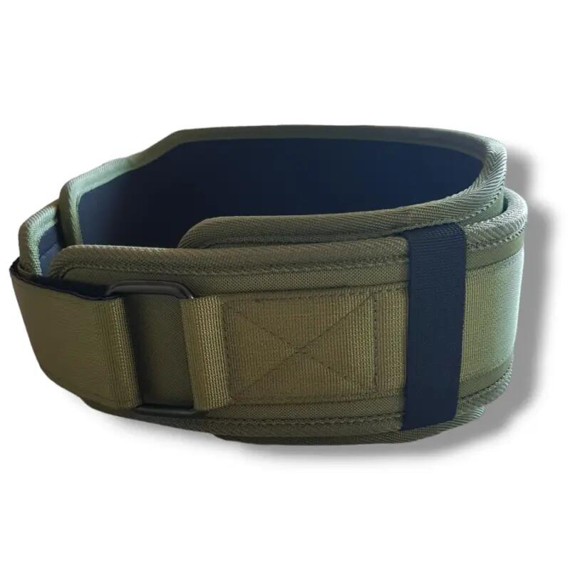 Cinturón de fuerza CrossLiftor - Caqui - Ancho 13 cm - Talla M 3/5