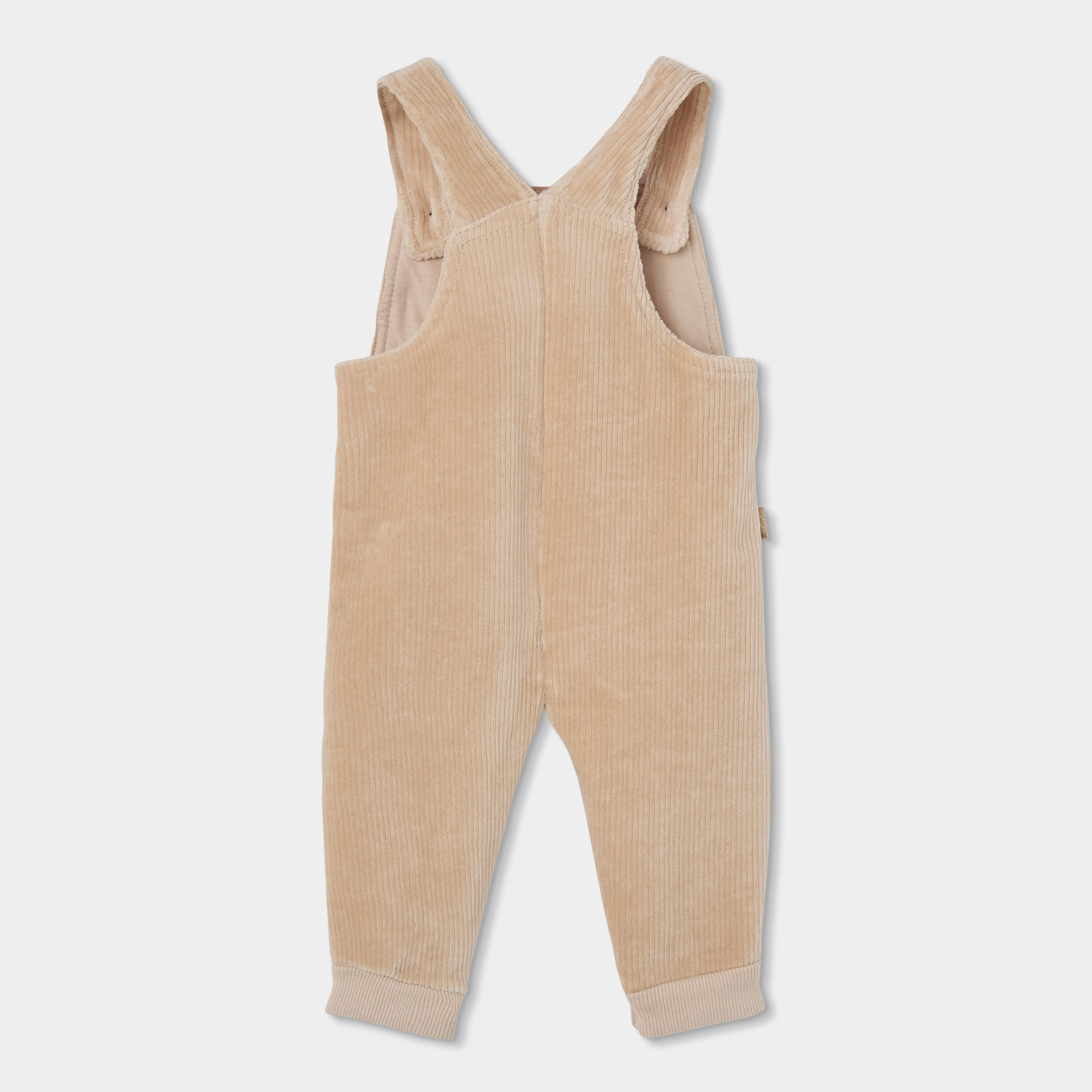 Conjunto punto bebé niño beige estampado bosque 6/7