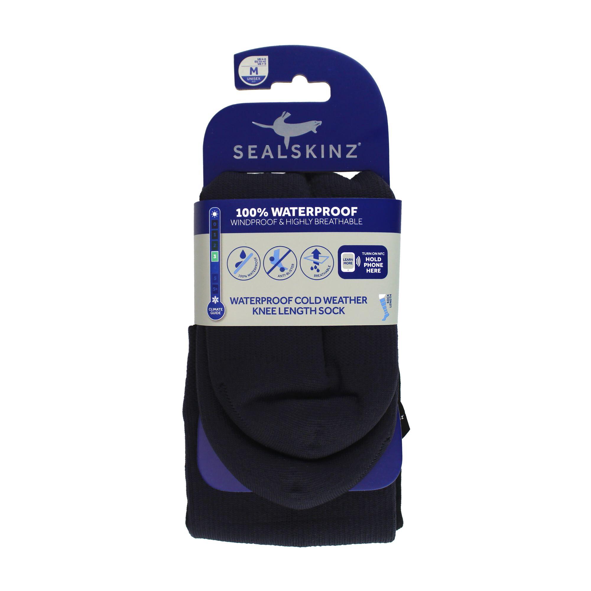 1 Packung Wasserdichte Herren Kniestrümpfe Für Kaltes Wetter 2/4