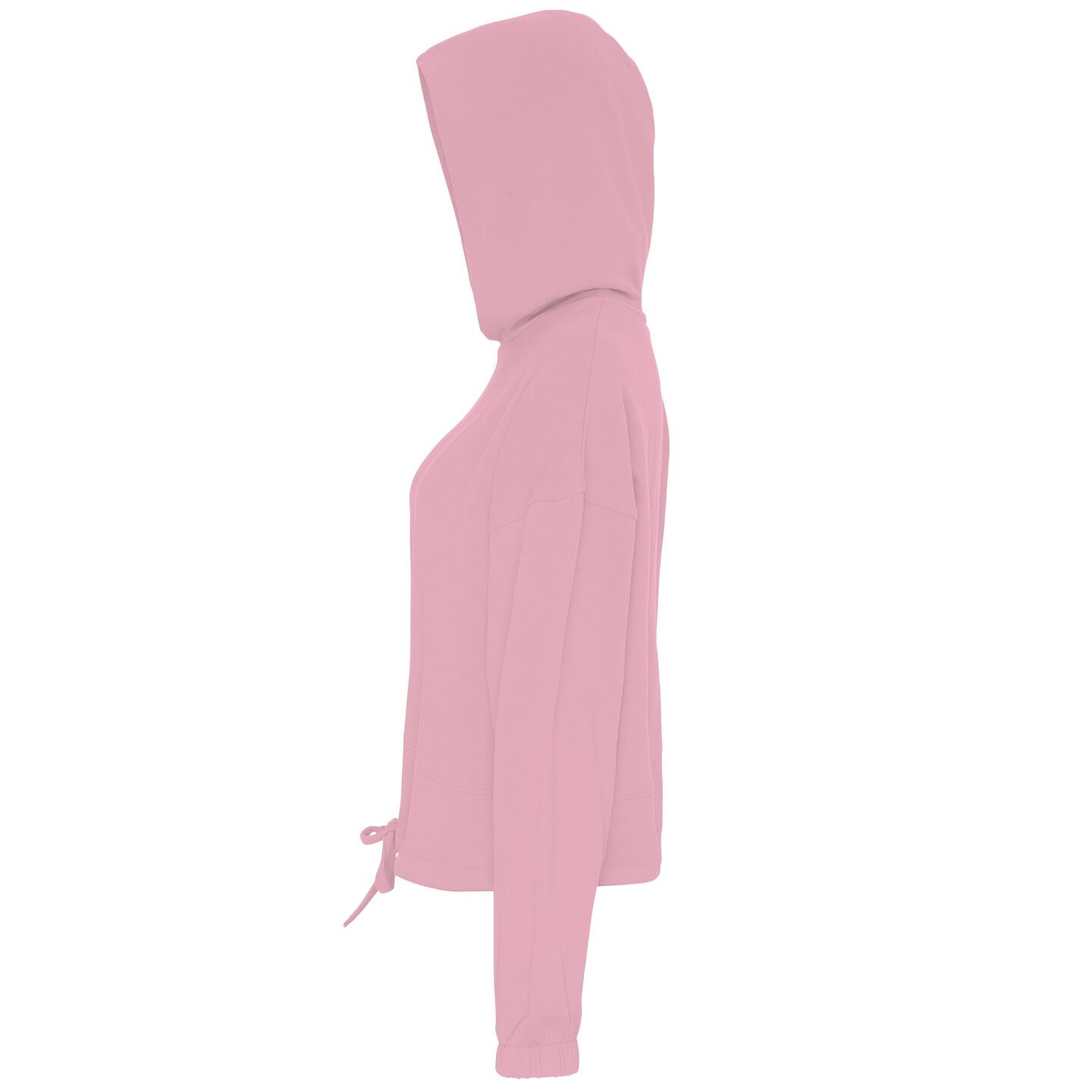Sweat À Capuche Femme (Rose Clair) 3/4