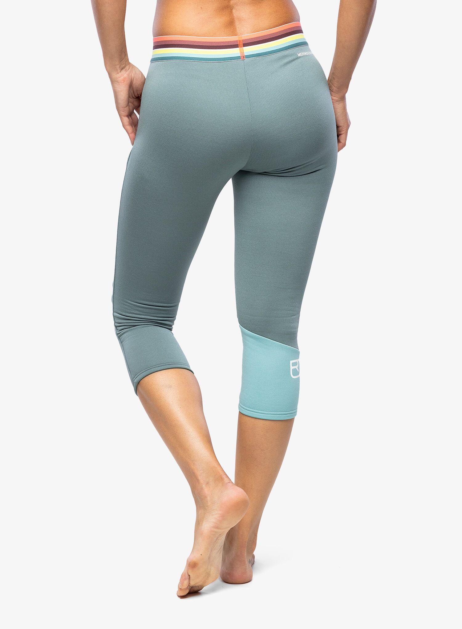 Legginsy termiczne damskie Ortovox Fleece Light Short Pants 2/5